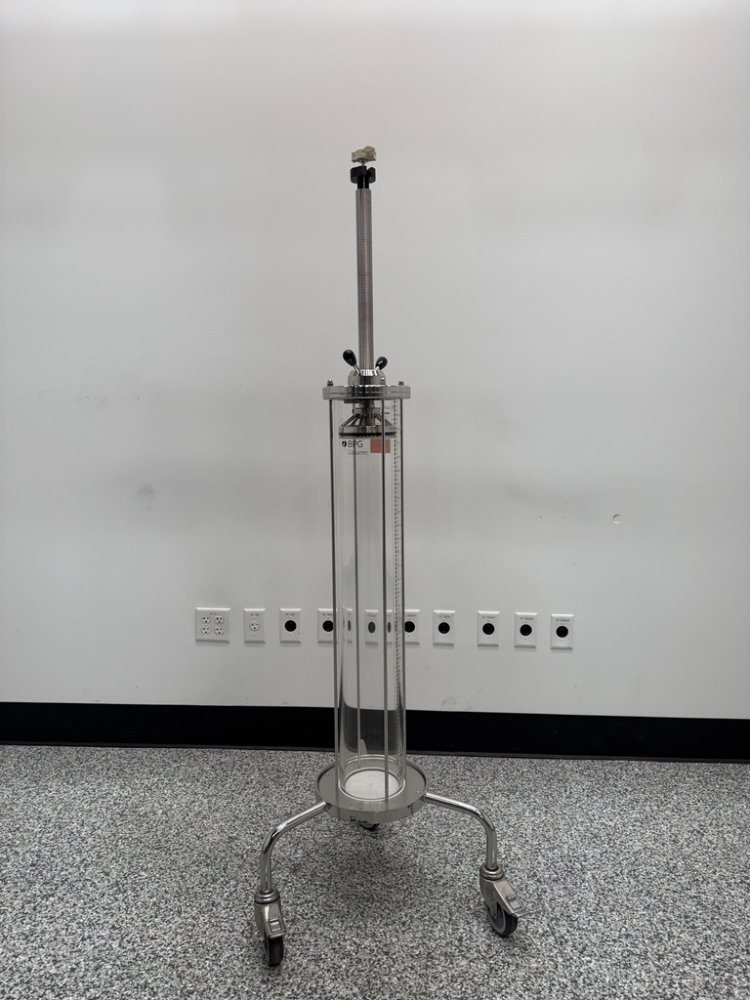 Image of GE Amersham BPG 140 950 Preparative Chromatography Column System